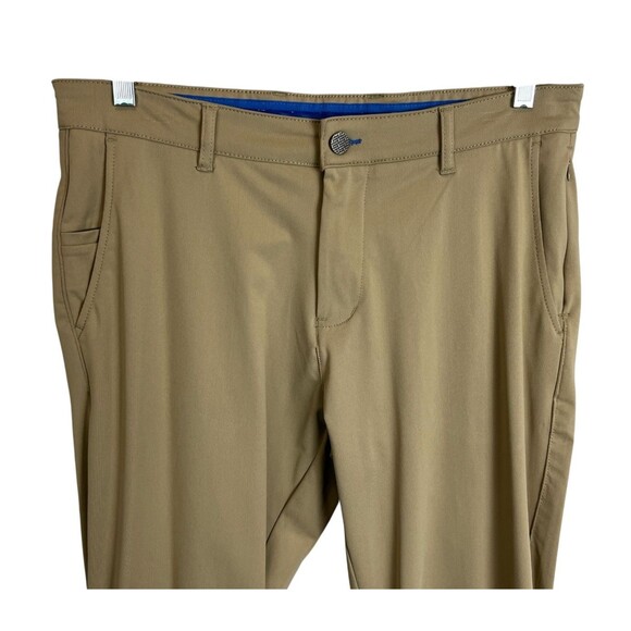 Twillory Tailored for Performance Men's Khaki Pants  Size 34  Golf Office Travel - Picture 4 of 12